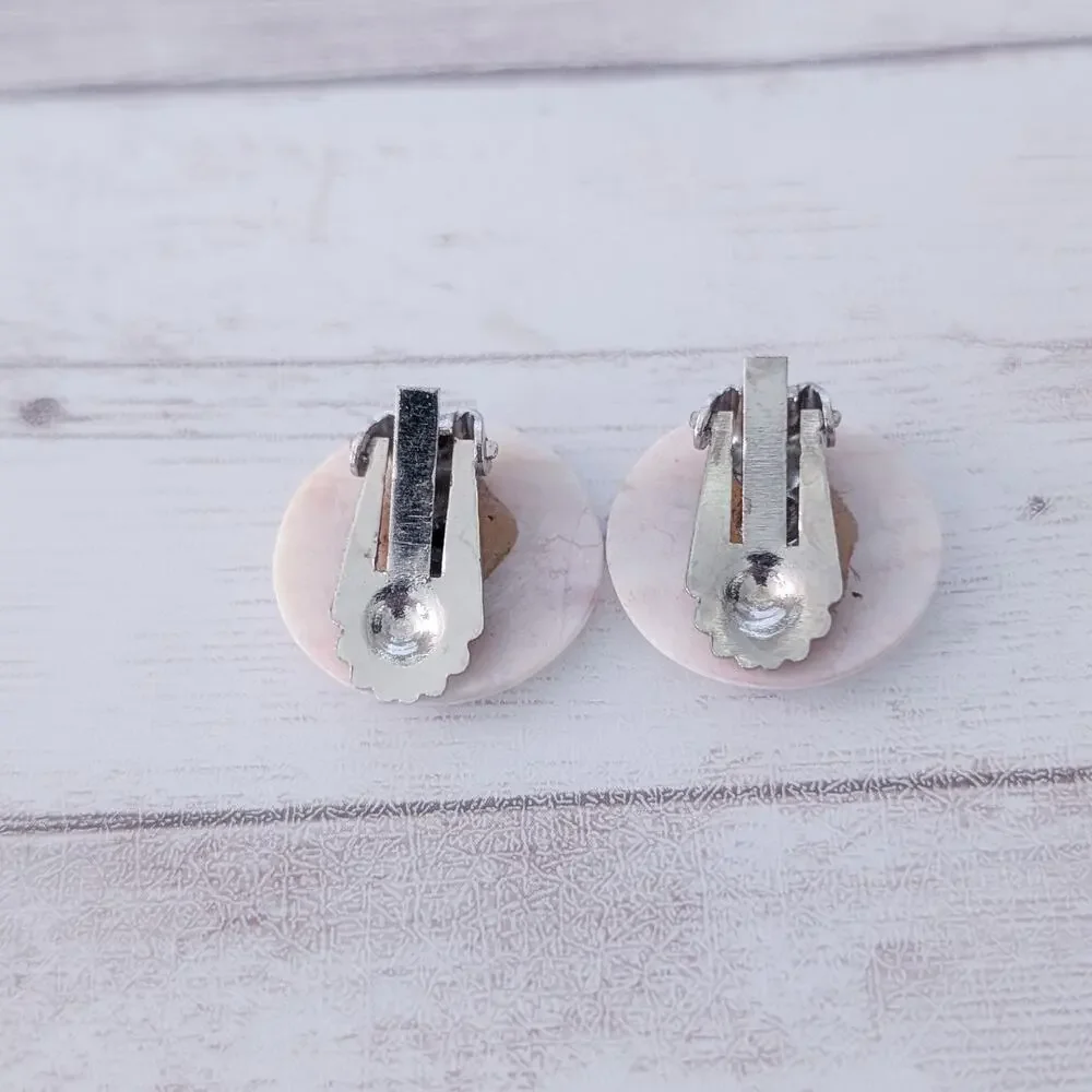Vintage clip earrings
